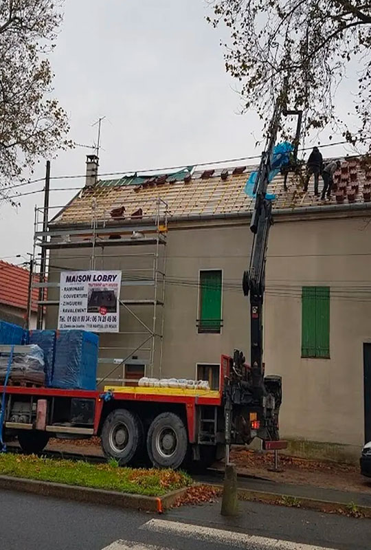 Rénovation de couverture à Bezannes (91620) dans l'Essonne (91)